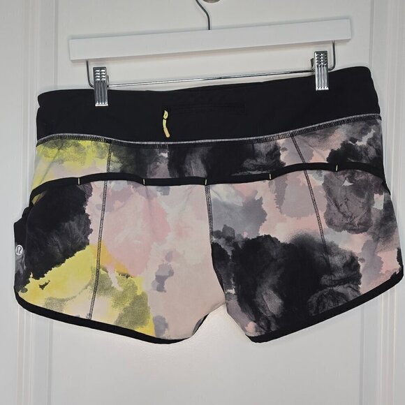 Lululemon Speed Short 2.5" - 10 Citron Tinted Canvas - Picture 2 of 4